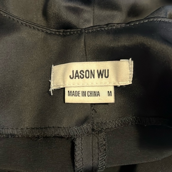 Jason Wu Black Strappy Slip Dress w/ Ruched Front - NWOT - Picture 5 of 7